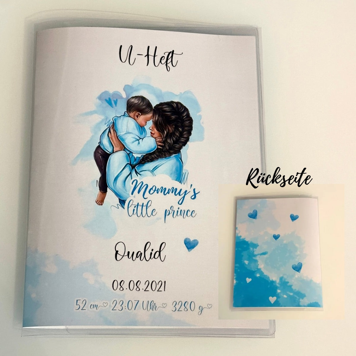 Personalisierbare U-Hefthülle