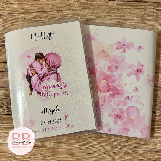 Personalisierbare U-Hefthülle mit Hijab